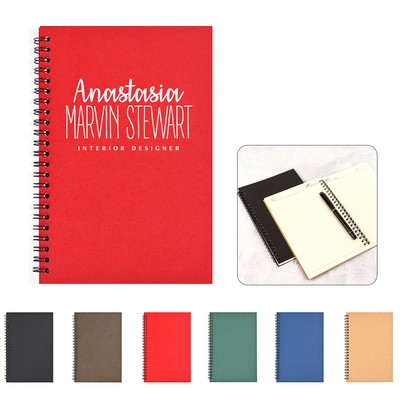 Environmentally-friendly Spiral Notebook