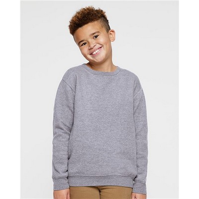 LAT® Youth Elevated Fleece Crewneck Sweatshirt