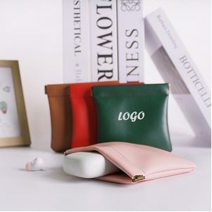 Squeeze Magnetic Coin Purses Earphone Storage Bags