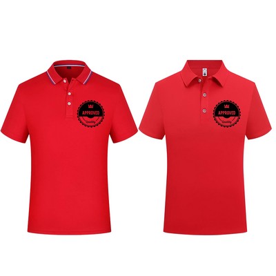 Unisex Quick-Dry Summer Polo Shirt